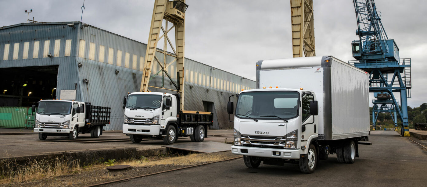 ISUZU Vehicles Banner