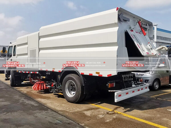 High Pressure Road Sweeping truck Body