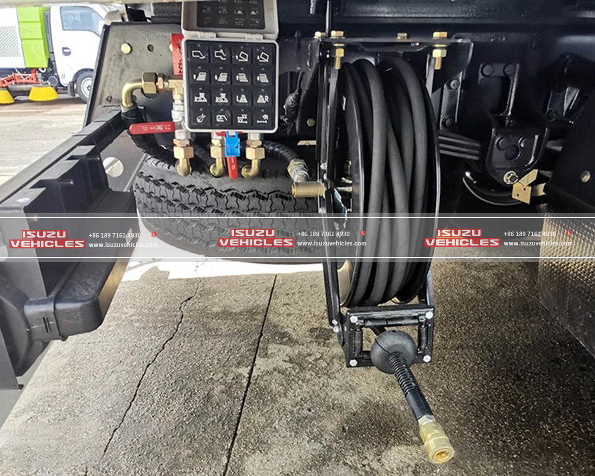 High Pressure Road Sweeping truck Details High Pressure Road Sweeping truck Details
