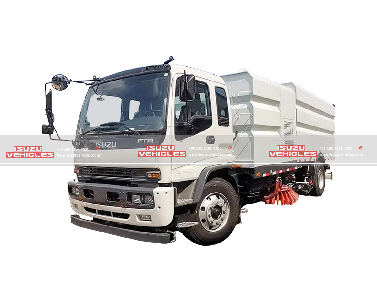 High Pressure Road Sweeping truck High Pressure Road Sweeping truck