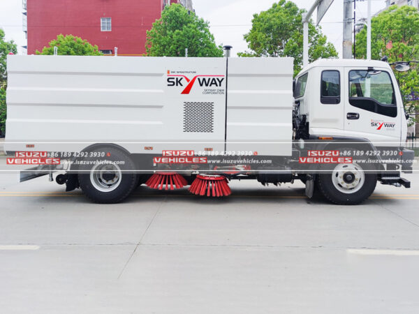 ISUZU 16CBM Forward Street Sweeper Container