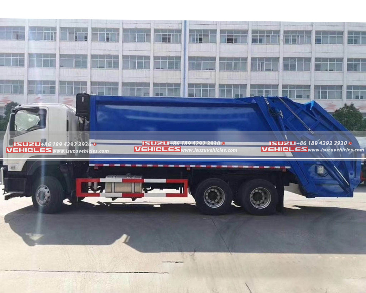 ISUZU 18CBM Garbage Compressor Vehicle Container ISUZU 18CBM Garbage Compressor Vehicle Container