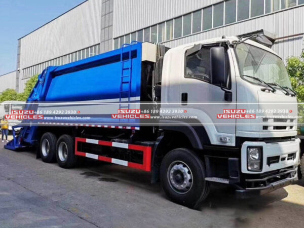 ISUZU 18CBM Garbage Compressor Vehicle Front