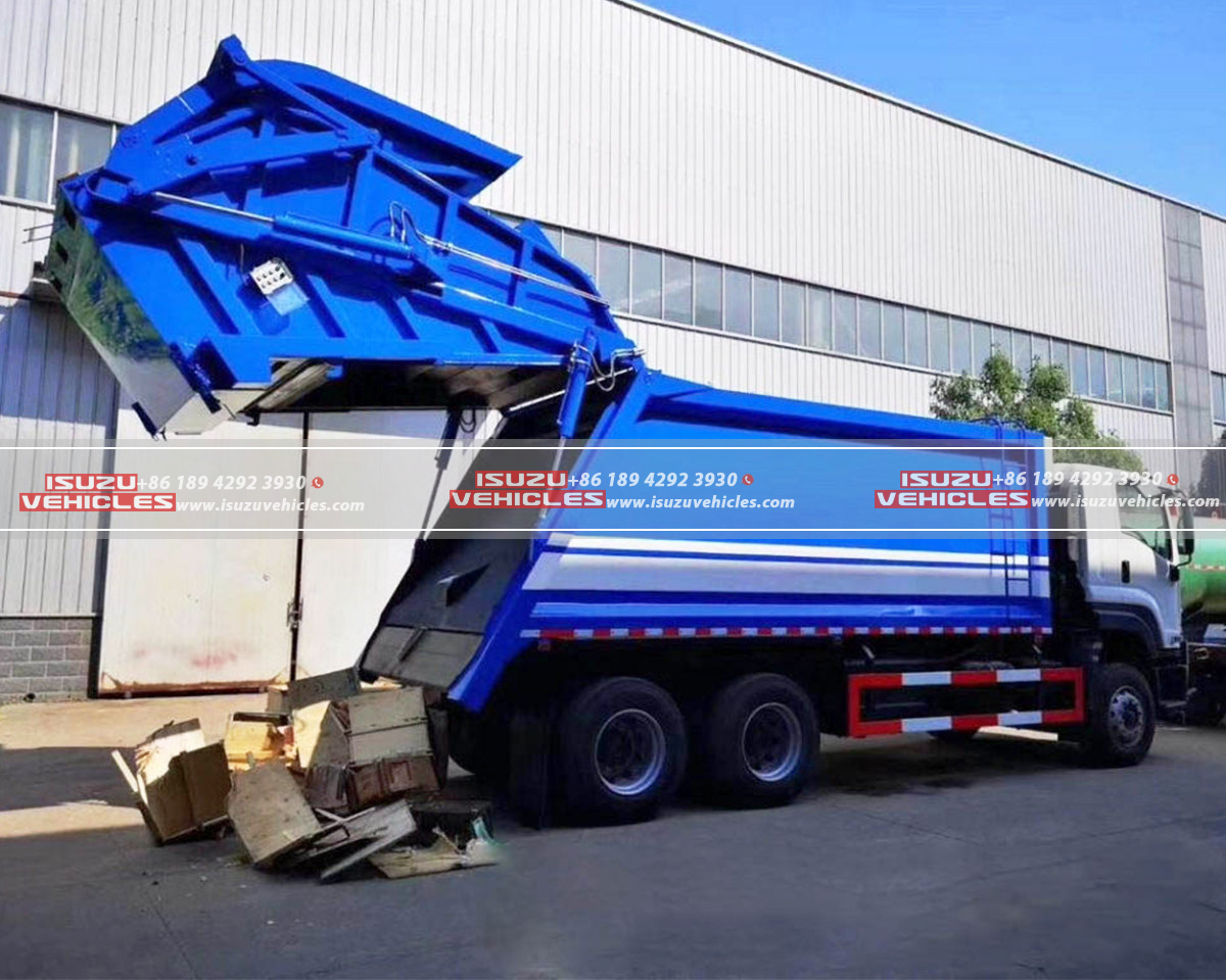 ISUZU 18CBM Garbage Compressor Vehicle Loader ISUZU 18CBM Garbage Compressor Vehicle Loader