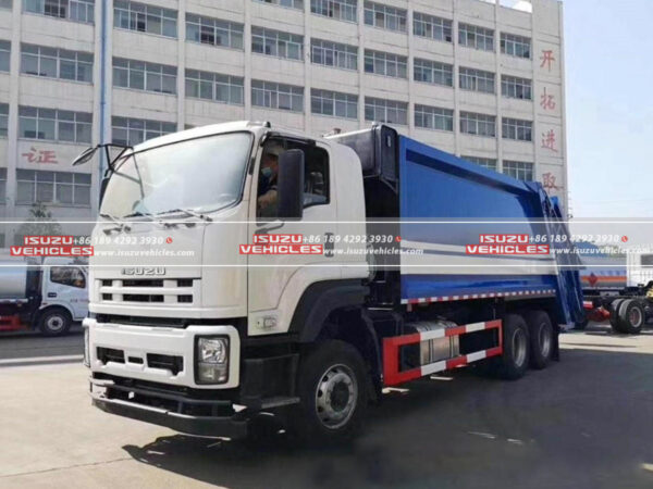 ISUZU 18CBM Garbage Compressor Vehicle Side