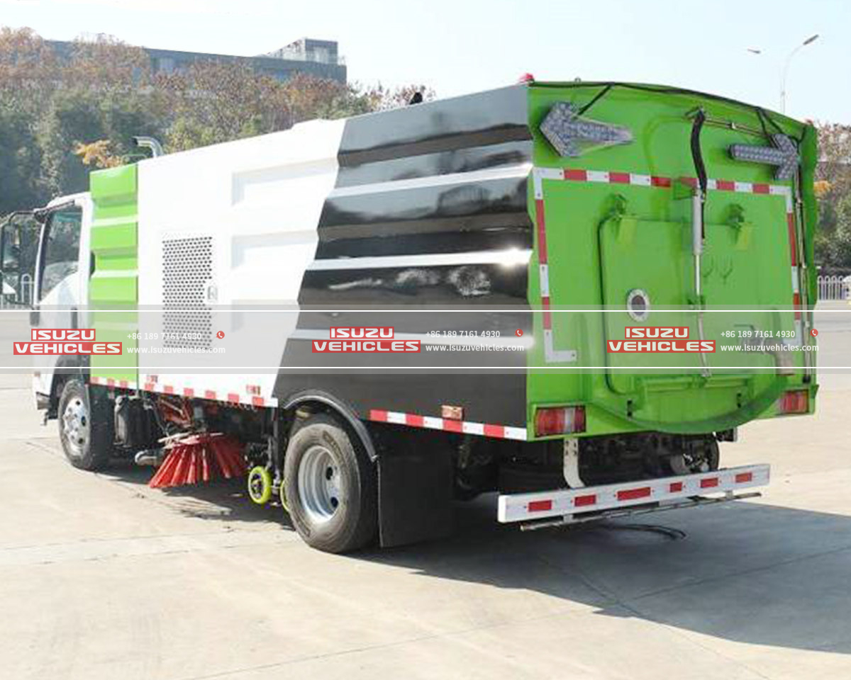 ISUZU 3CBM Wet Sweeper Truck Back Body ISUZU 3CBM Wet Sweeper Truck Back Body