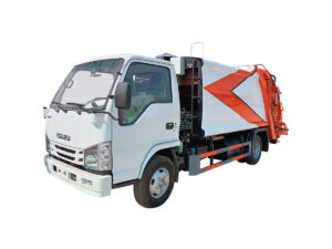 ISUZU 4CBM Trash Compactor Truck