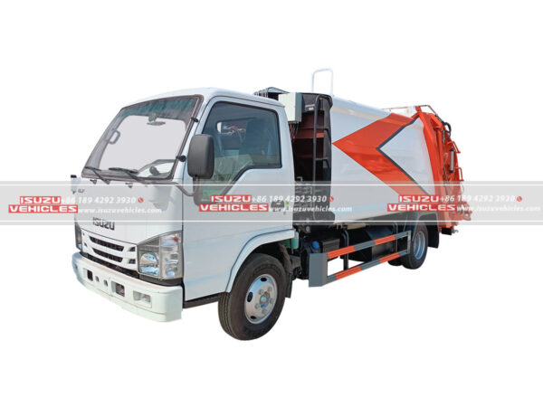 ISUZU 4CBM Trash Compactor Truck