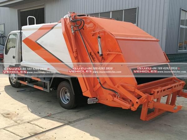 ISUZU 4CBM Trash Compactor Truck Container