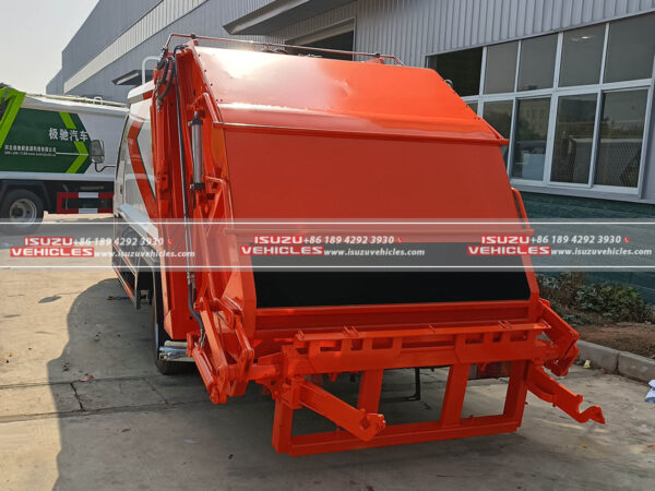 ISUZU 4CBM Trash Compactor Truck Loader