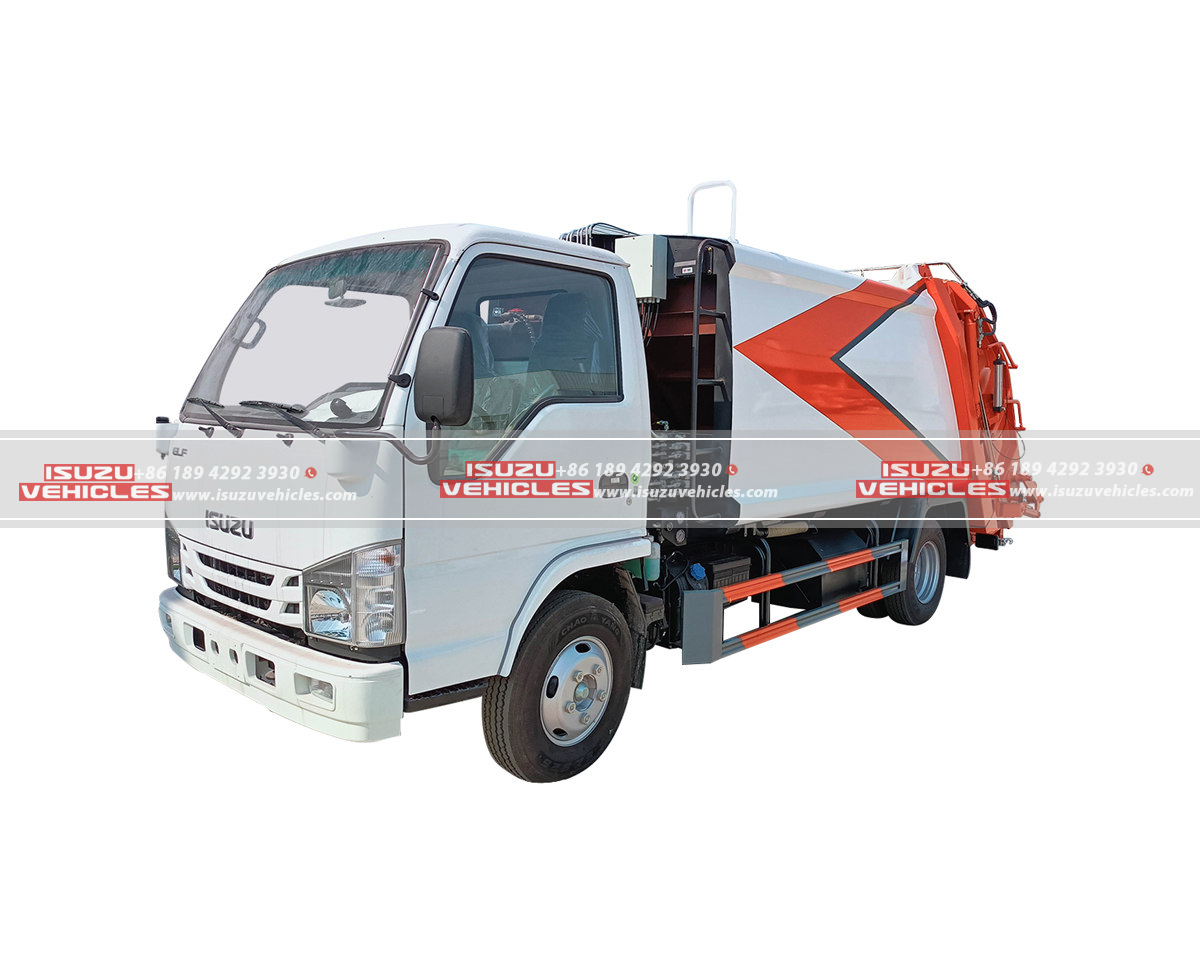 ISUZU 4CBM Trash Compactor Truck ISUZU 4CBM Trash Compactor Truck