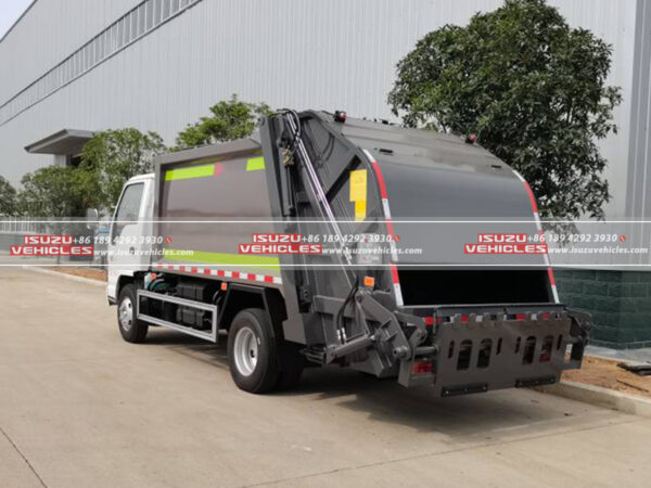 ISUZU 6CBM Rear Loader Garbage Truck Back Body