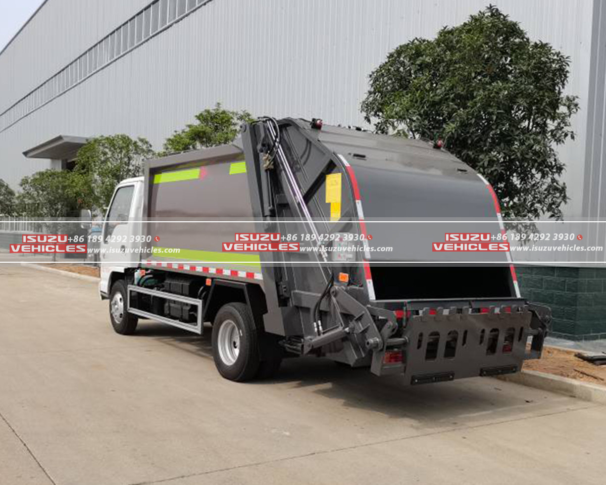 ISUZU 6CBM Rear Loader Garbage Truck Back Body ISUZU 6CBM Rear Loader Garbage Truck Back Body