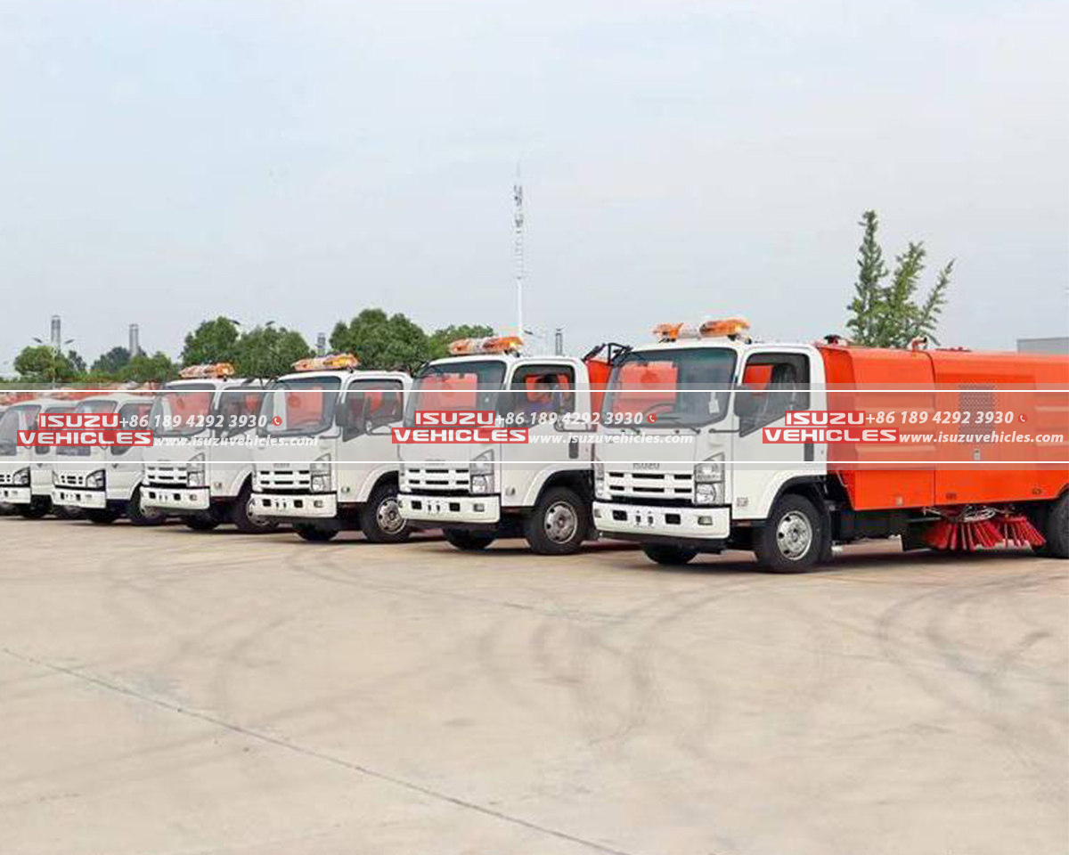 ISUZU 8CBM Road Cleaning Truck All ISUZU 8CBM Road Cleaning Truck All