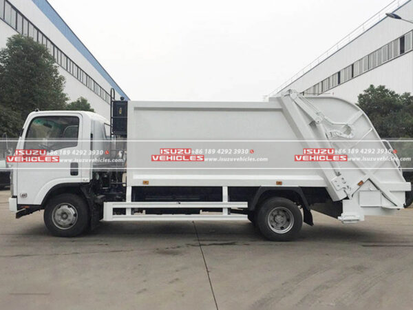 ISUZU 8CBM Rubbish Compressor Truck Body