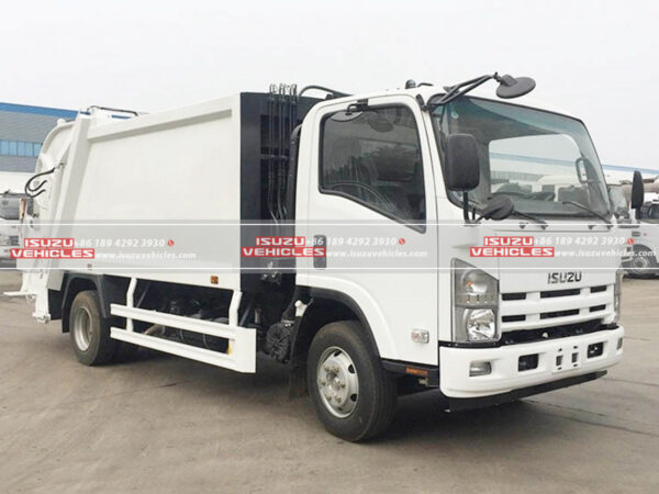 ISUZU 8CBM Rubbish Compressor Truck Front