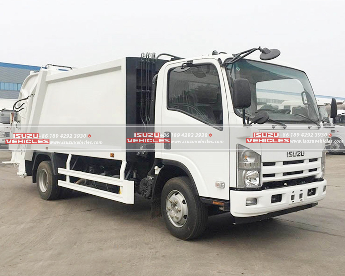ISUZU 8CBM Rubbish Compressor Truck - ISUZU Vehicles