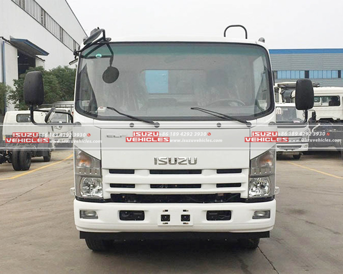 ISUZU 8CBM Rubbish Compressor Truck Head ISUZU 8CBM Rubbish Compressor Truck Head