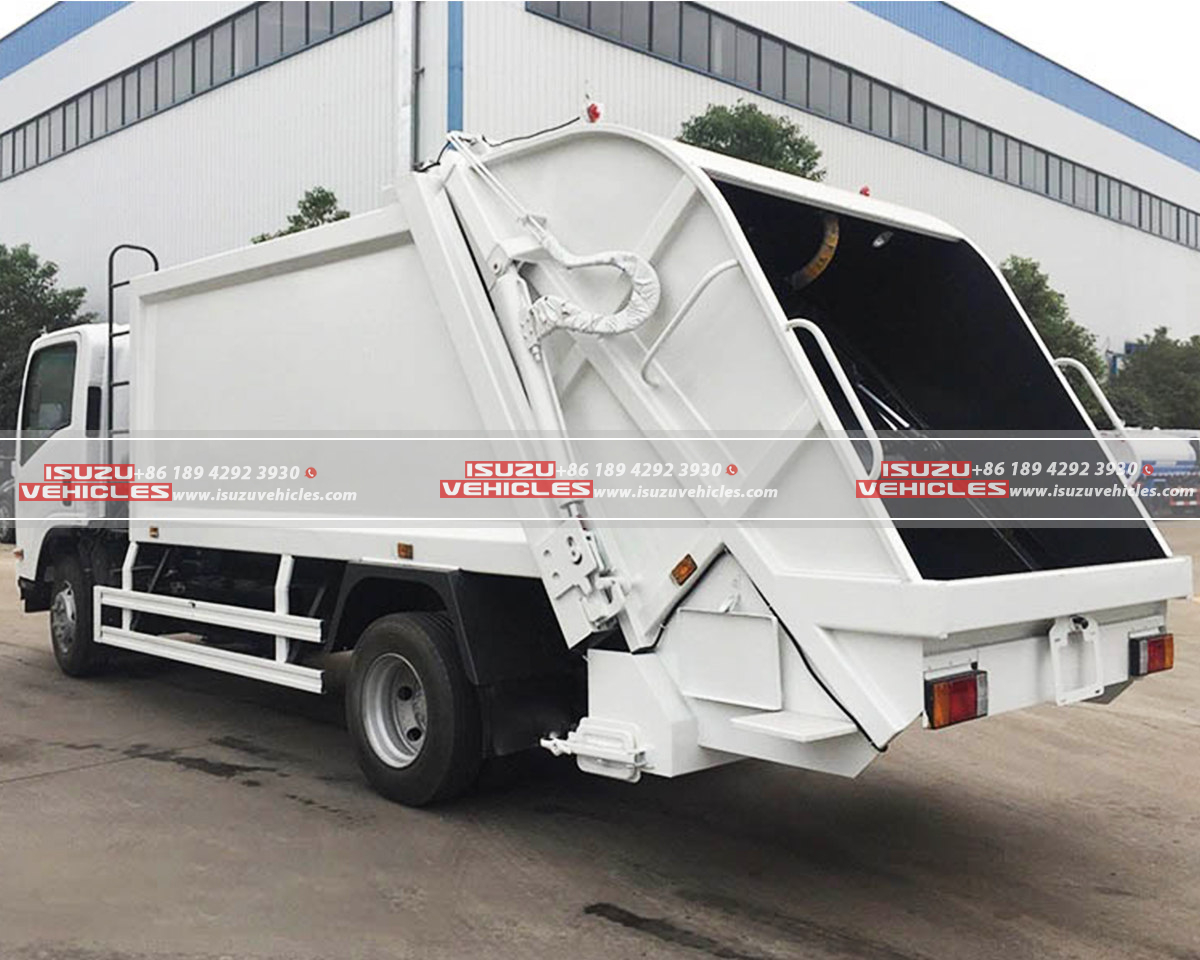 ISUZU 8CBM Rubbish Compressor Truck - ISUZU Vehicles