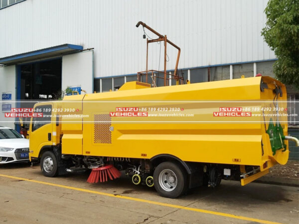 ISUZU 8CBM Sweeper Washing Truck Body