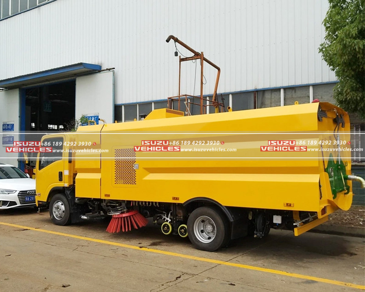 ISUZU 8CBM Sweeper Washing Truck Body ISUZU 8CBM Sweeper Washing Truck Body