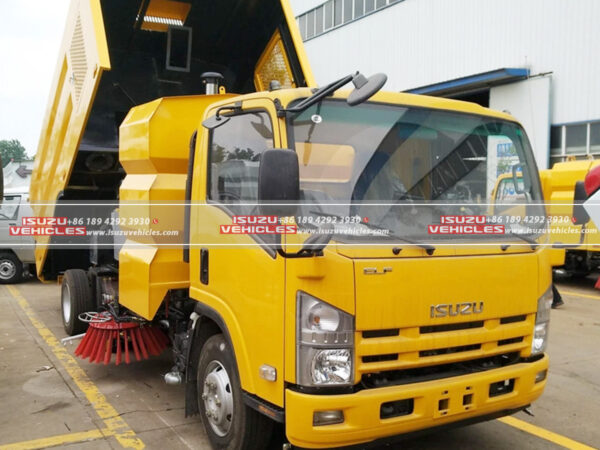 ISUZU 8CBM Sweeper Washing Truck Head