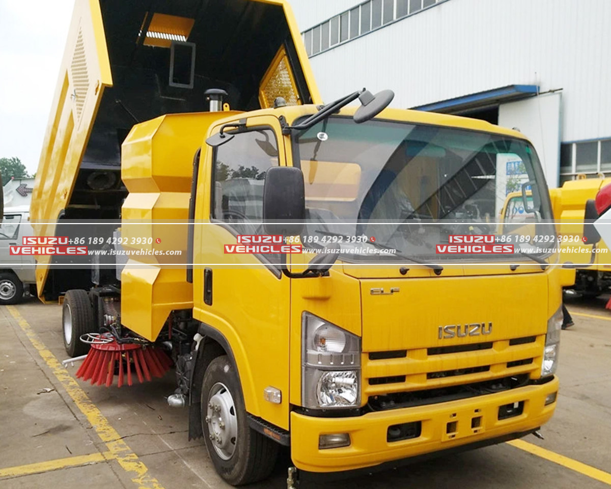 ISUZU 8CBM Sweeper Washing Truck Head ISUZU 8CBM Sweeper Washing Truck Head