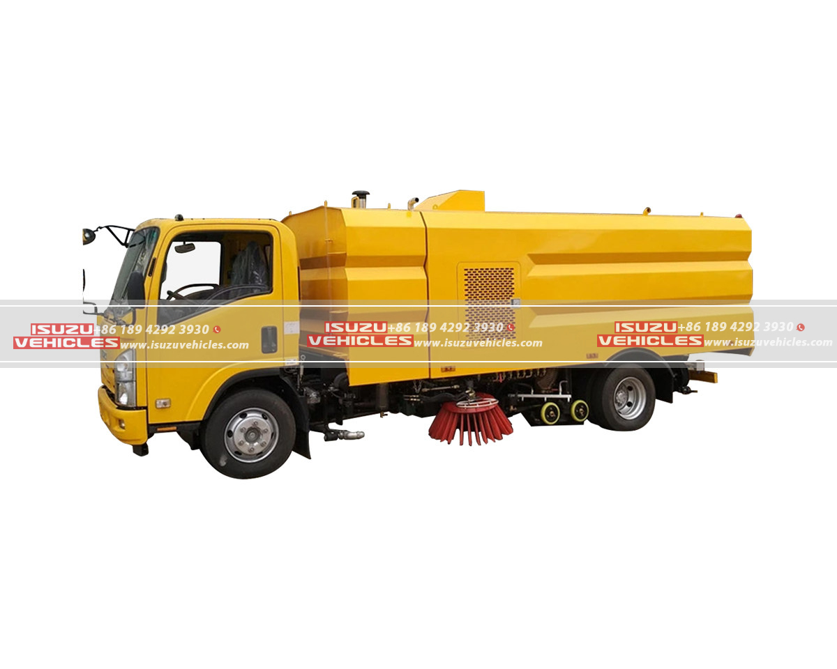 ISUZU 8CBM Sweeper Washing Truck ISUZU 8CBM Sweeper Washing Truck