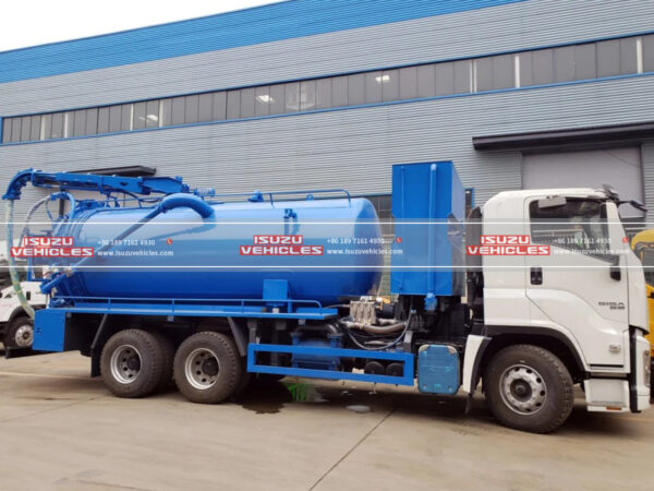 ISUZU Combined Suction Jetting Truck Body