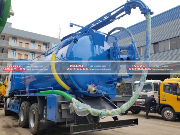 ISUZU Combined Suction Jetting Truck Tube