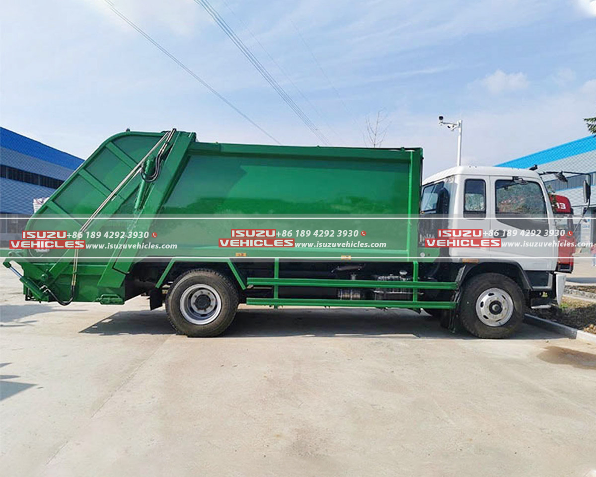 ISUZU FTR Waste Compactor Truck Body ISUZU FTR Waste Compactor Truck Body