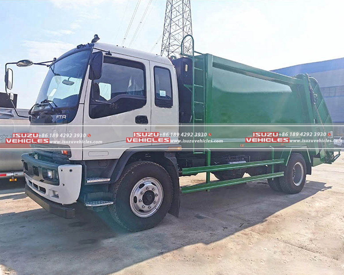 ISUZU FTR Waste Compactor Truck - ISUZU Vehicles