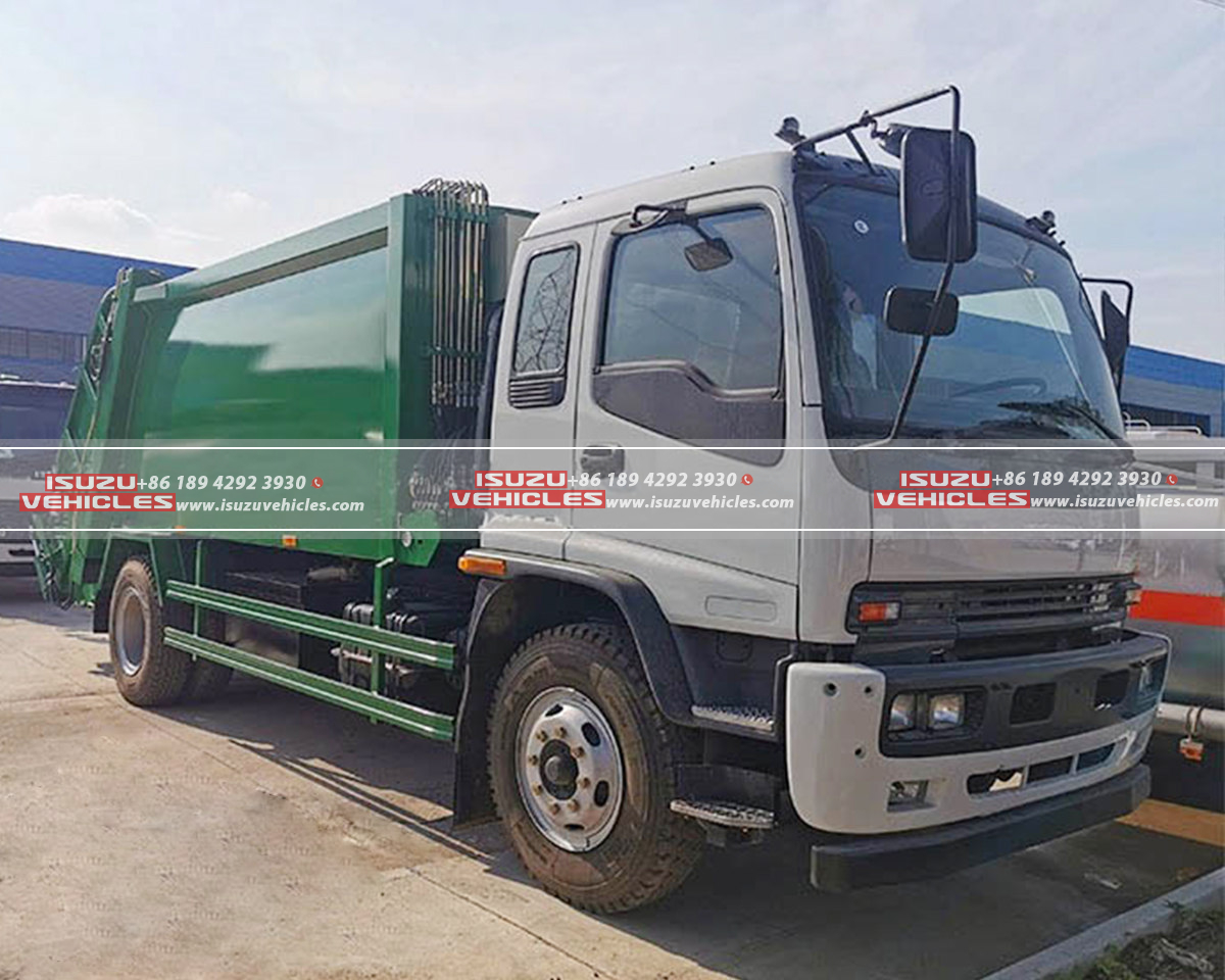 ISUZU FTR Waste Compactor Truck - ISUZU Vehicles