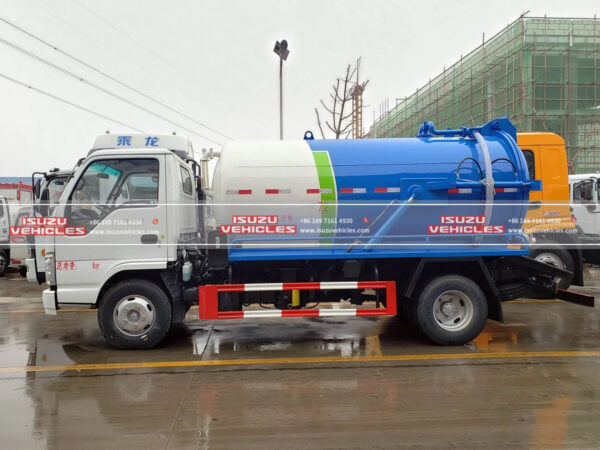 ISUZU NKR Sewage Pump Truck Body