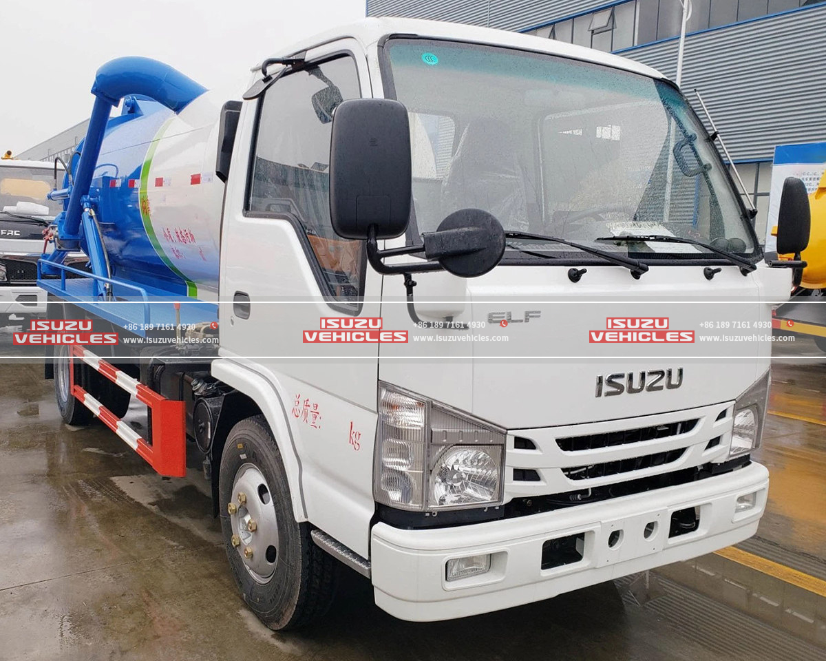 ISUZU NKR Sewage Pump Truck Head ISUZU NKR Sewage Pump Truck Head