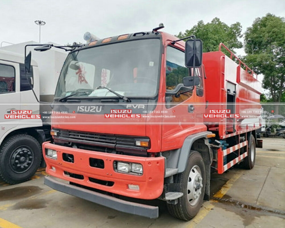 ISUZU Sewer Jet Cleaning Truck head