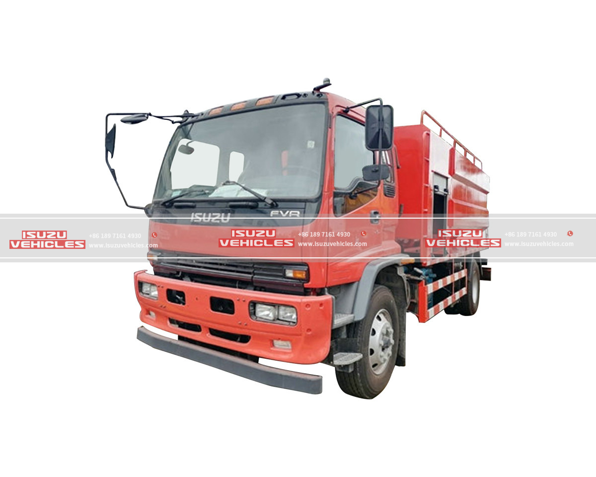 ISUZU Sewer Jet Cleaning Truck ISUZU Sewer Jet Cleaning Truck