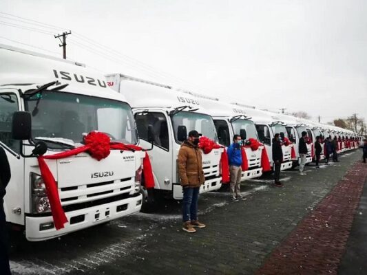 ISUZU Delivery Waiting Line White