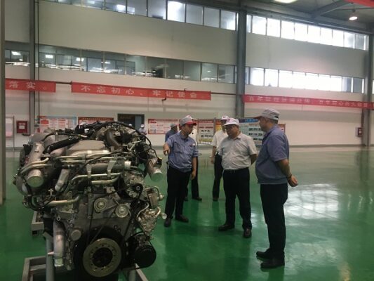 ISUZU hydrogen engine