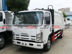 ISUZU 6 Ton Small Light Garbage Compactor Truck