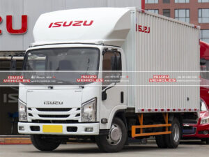 Camión furgoneta con caja de carga manual ISUZU