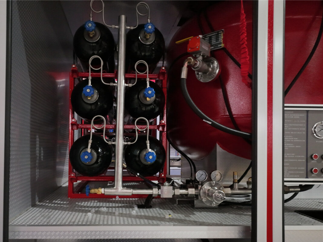 Dry powder nitrogen control system 2