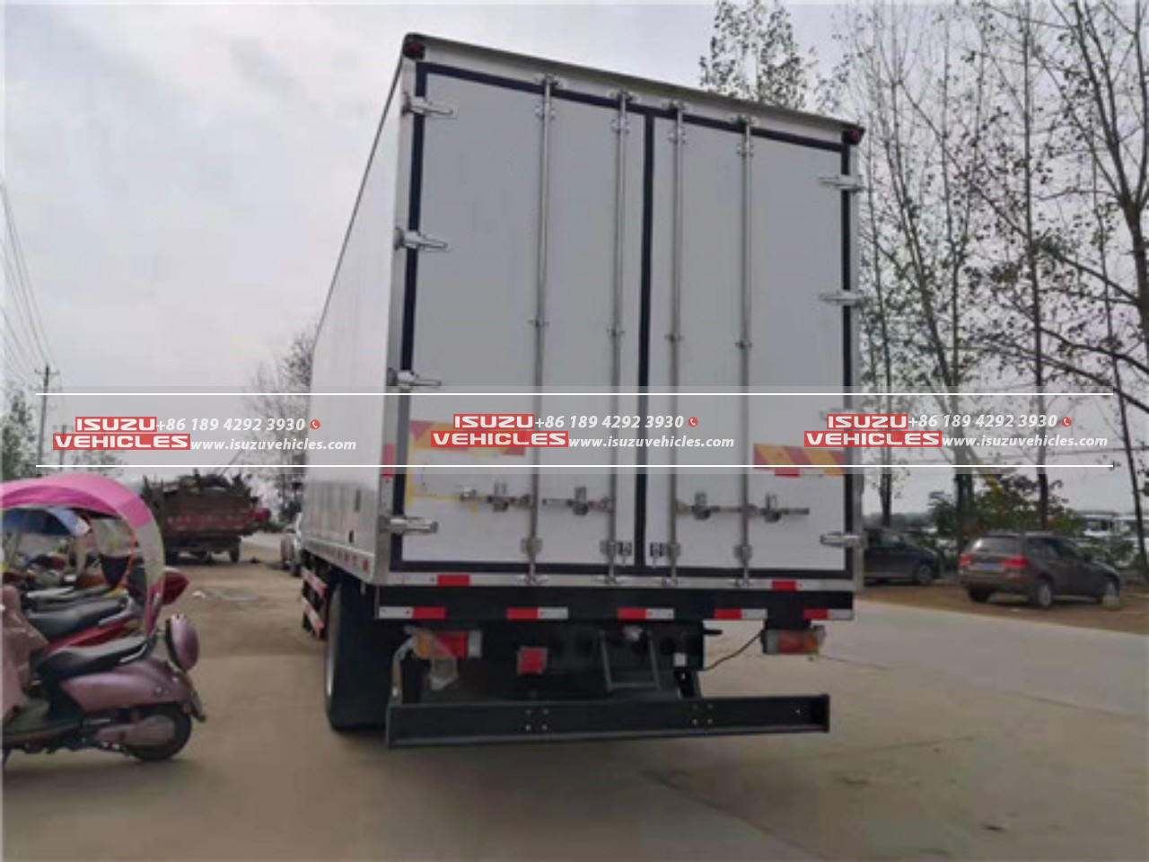 Exported to Uzbekistan ISUZU Refrigerated Truck