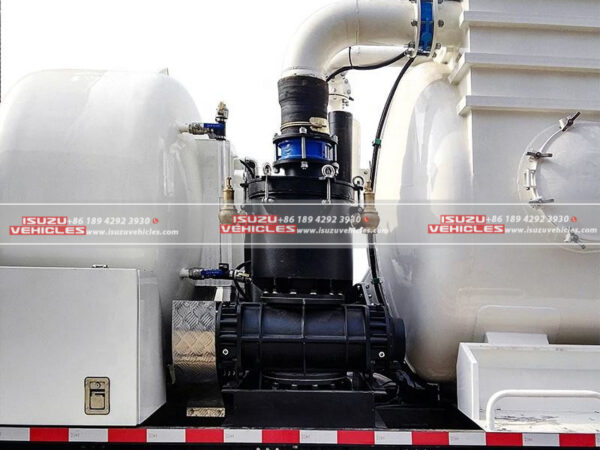 ISUZU 10 CBM Dry Vacuum Truck Details