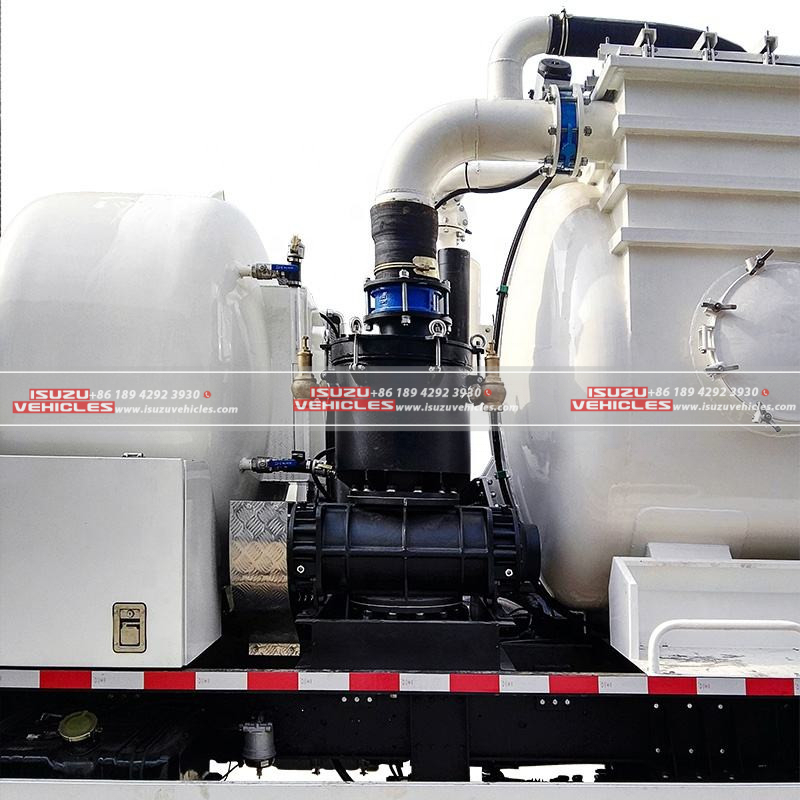 ISUZU 10 CBM Dry Vacuum Truck Details ISUZU 10 CBM Dry Vacuum Truck Details