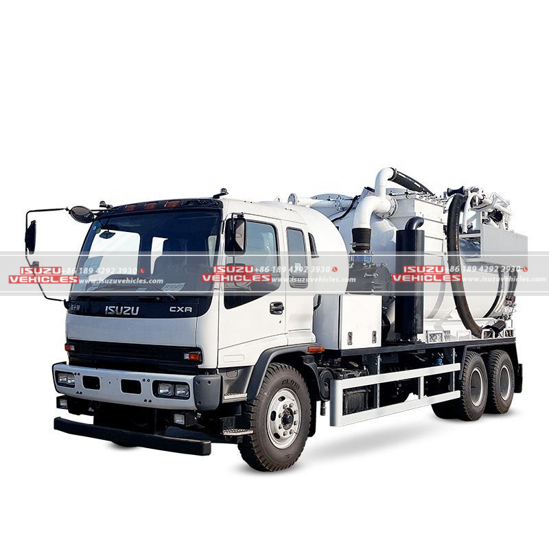 ISUZU 10 CBM Dry Vacuum Truck ISUZU 10 CBM Dry Vacuum Truck