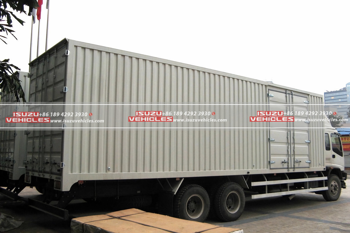 ISUZU 10 Meter Heavy Van Box Truck Body ISUZU 10 Meter Heavy Van Box Truck Body