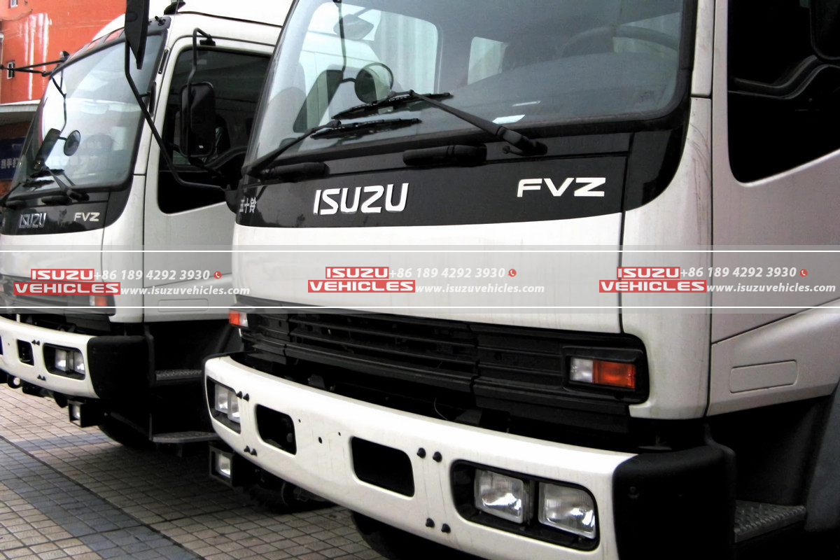 ISUZU 10 Meter Heavy Van Box Truck Details ISUZU 10 Meter Heavy Van Box Truck Details