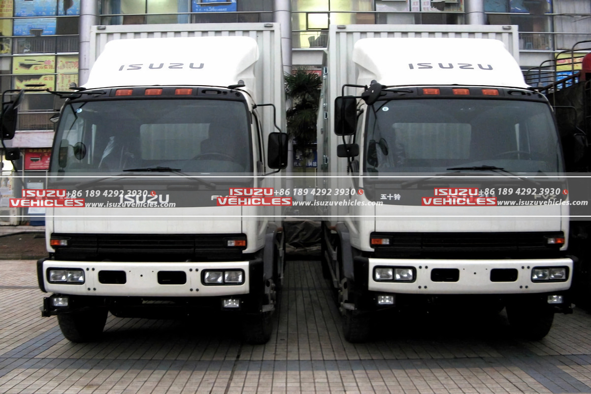 ISUZU 10 Meter Heavy Van Box Truck Tractor ISUZU 10 Meter Heavy Van Box Truck Tractor