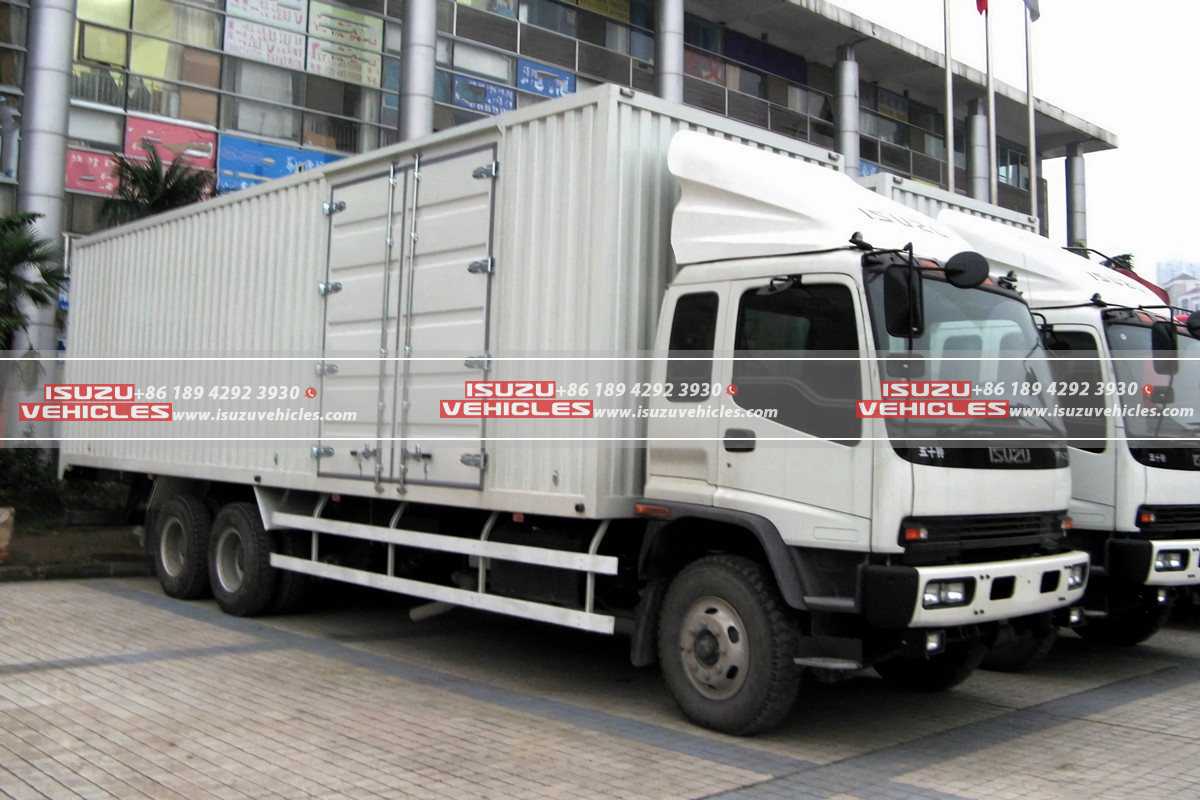 ISUZU 10 Meter Heavy Van Box Truck ISUZU 10 Meter Heavy Van Box Truck